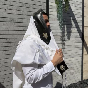 מיוחד ובלעדי! טלית פרמיום אמרלד האש שלי ברקמה זהב עדין מיוחד!