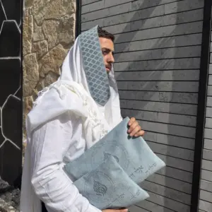 מיוחד ובלעדי!  דגם "ספיר מודרן" תכלת מעווינים מרהיב במיוחד!